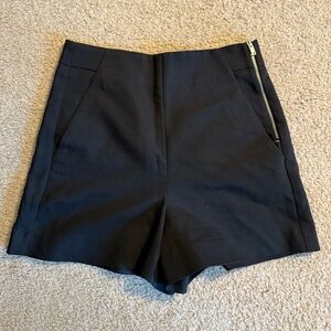 Abercrombie & Fitch Black Skorts with Athletic Design